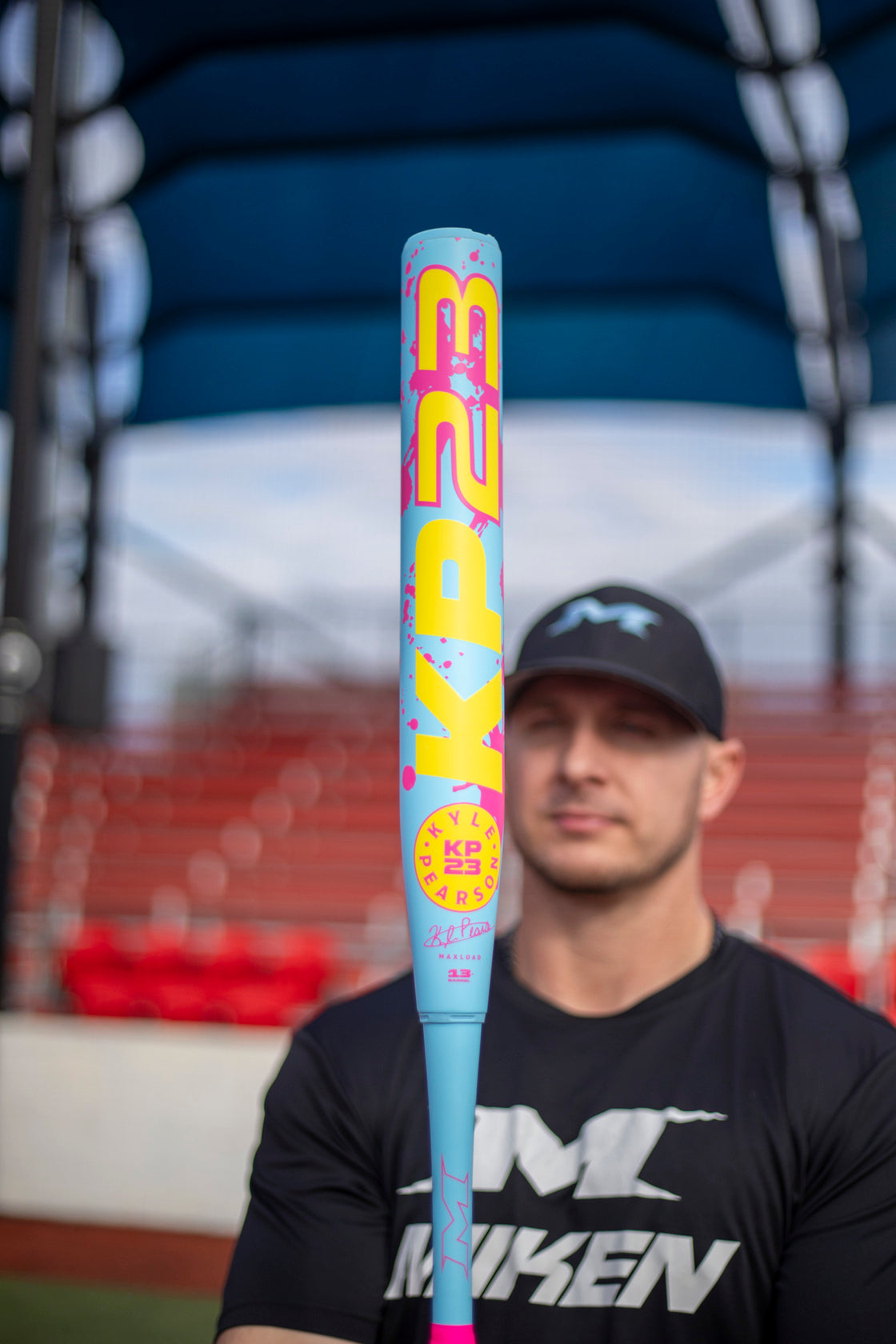 2026 Miken KP23 Neon 2-Piece Maxload USA/ASA Slowpitch Softball Bat - MSA6NKPL