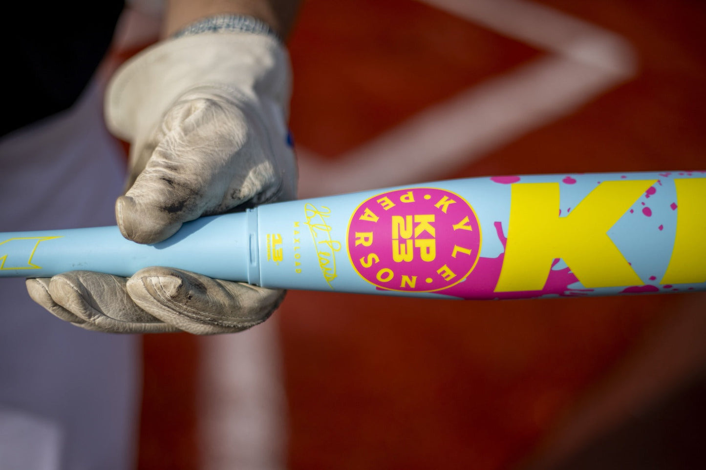 2026 Miken KP23 Neon 2-Piece Maxload USSSA Slowpitch Softball Bat - MSU6NKPL