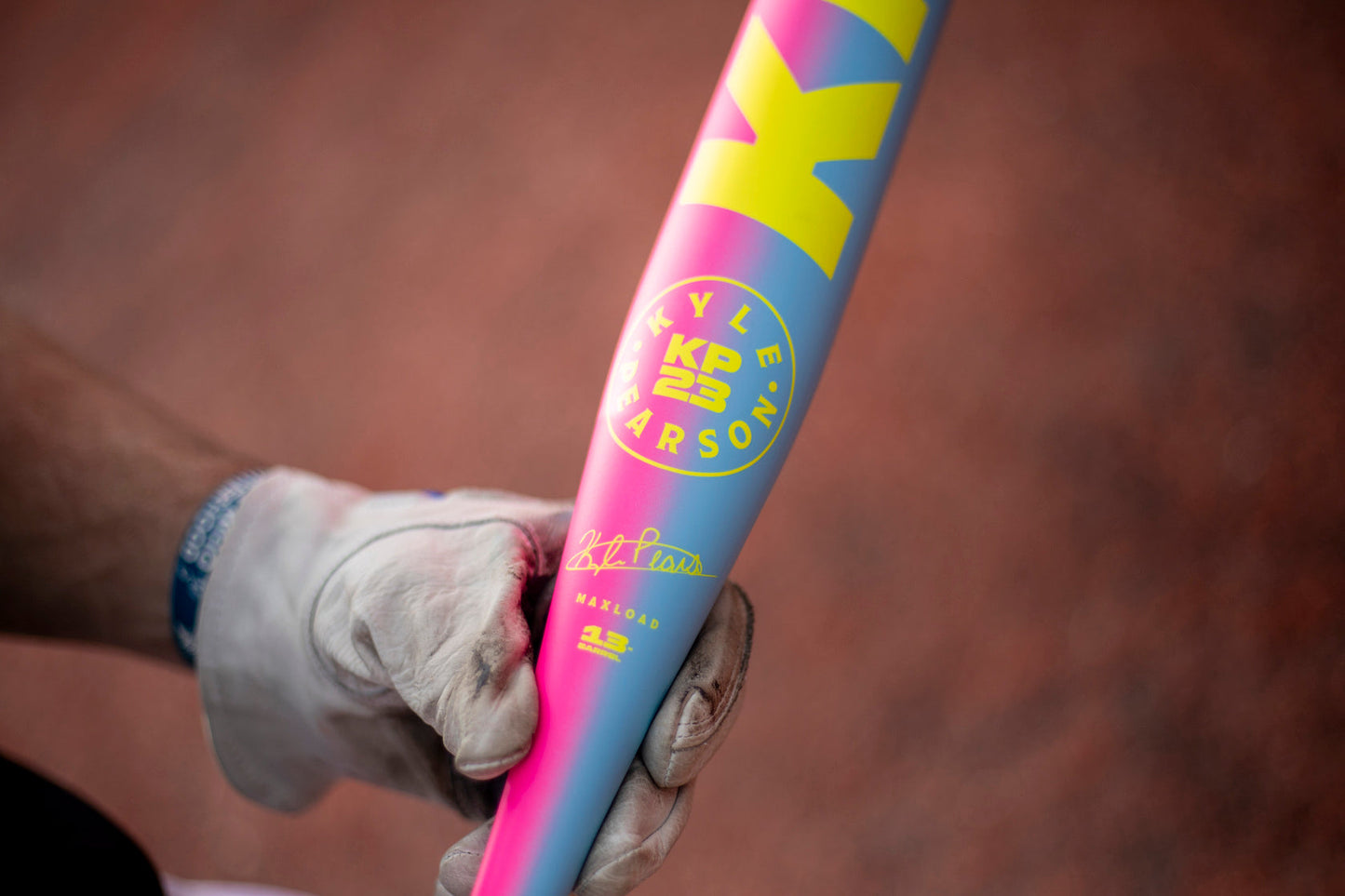 2026 Miken KP23 Neon 1-Piece Maxload USSSA Slowpitch Softball Bat - MSU6NKP1L