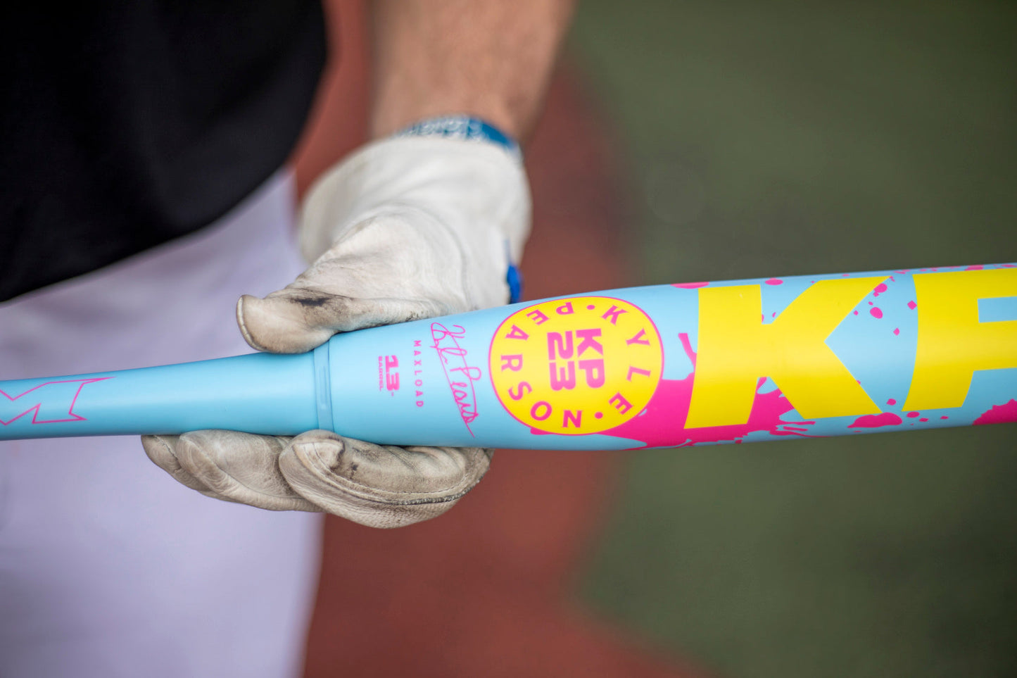 2026 Miken KP23 Neon 2-Piece Maxload USA/ASA Slowpitch Softball Bat - MSA6NKPL