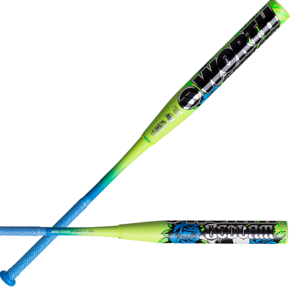 2026 Worth Bedlam Josh Riley 12.5" 2PC End Load USSSA Slowpitch Softball Bat: WSU6JRBEDL