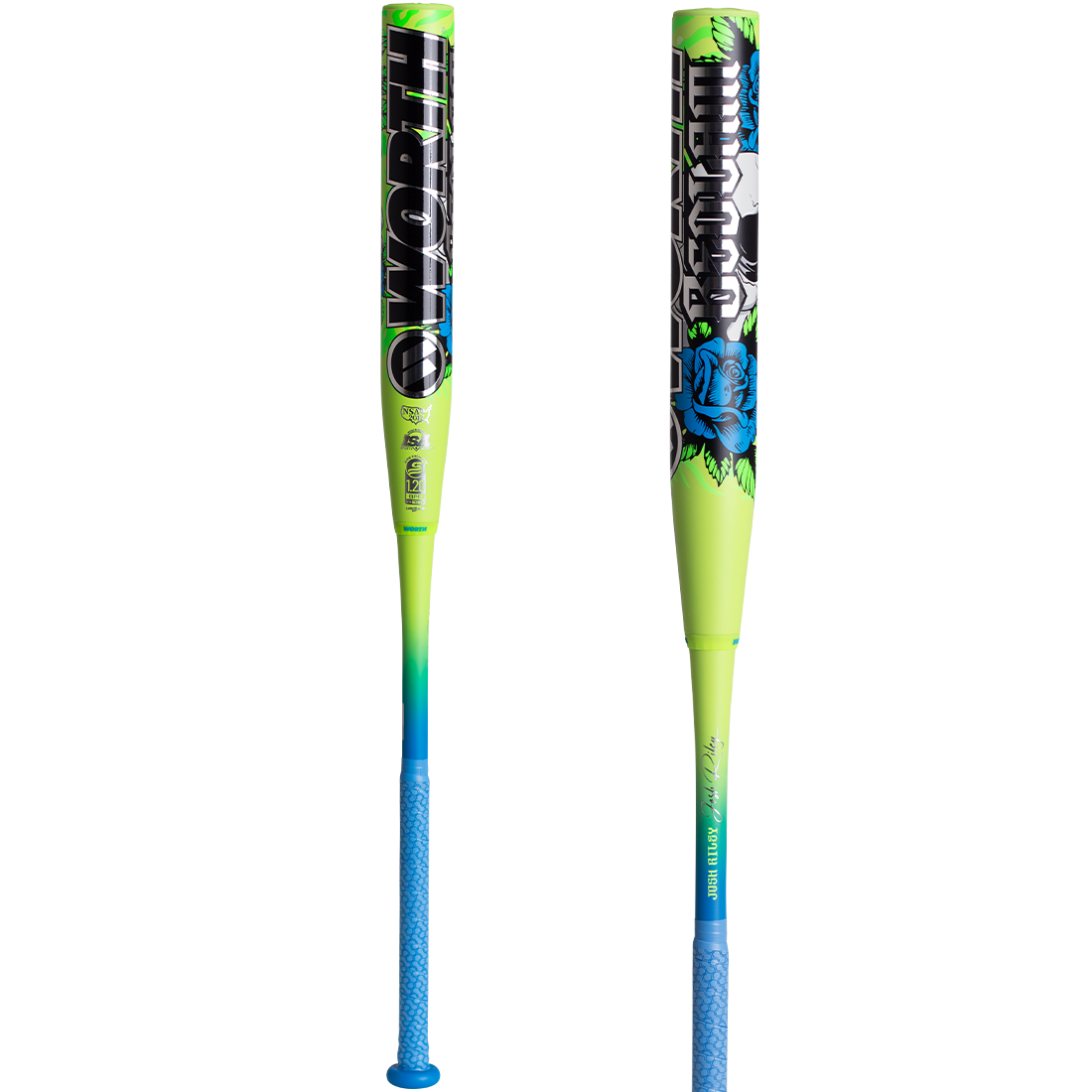 2026 Worth Bedlam Josh Riley 12.5" 2PC End Load USSSA Slowpitch Softball Bat: WSU6JRBEDL
