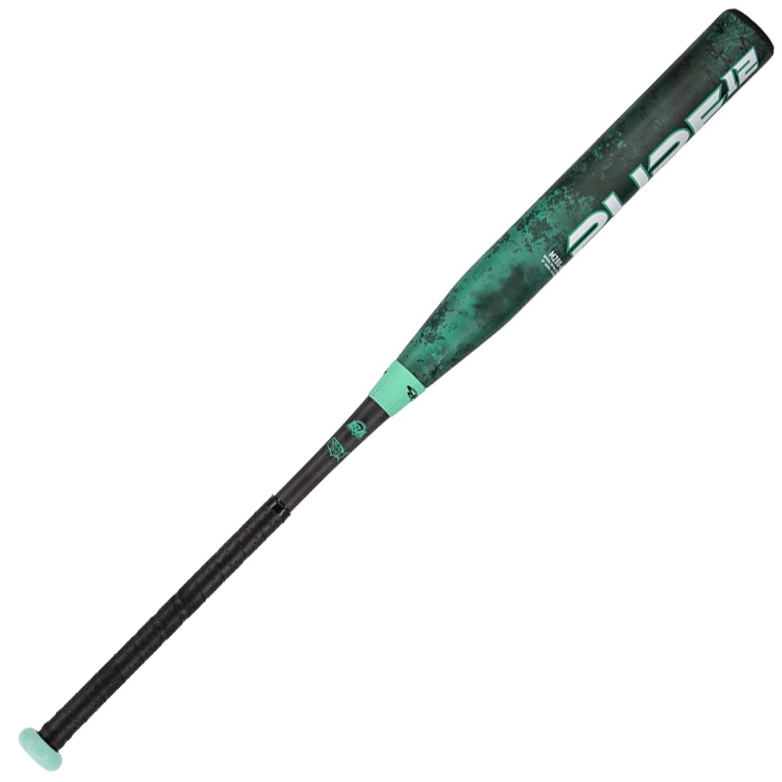 Boombah Pure Teal 12" Balanced USSSA Slowpitch Softball Bat: M2B0-6141