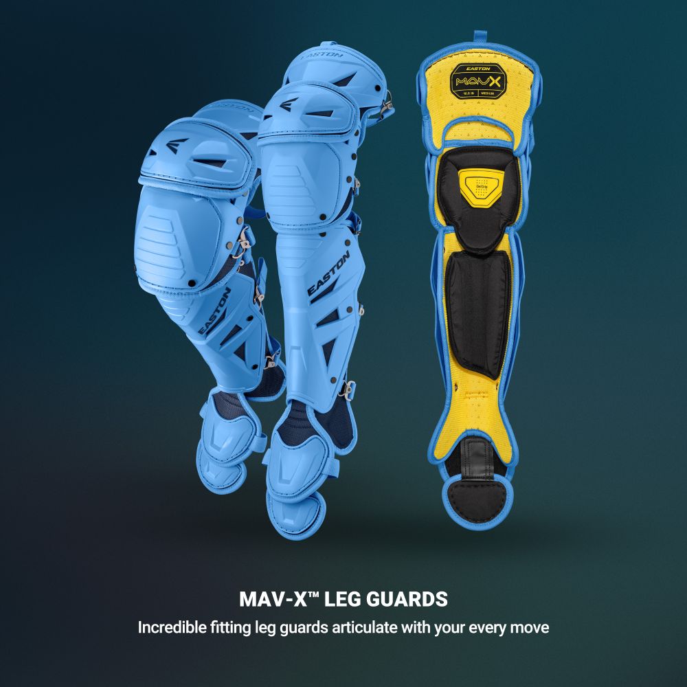 Easton MAV X Catcher's Leg Guards: MAVXLG