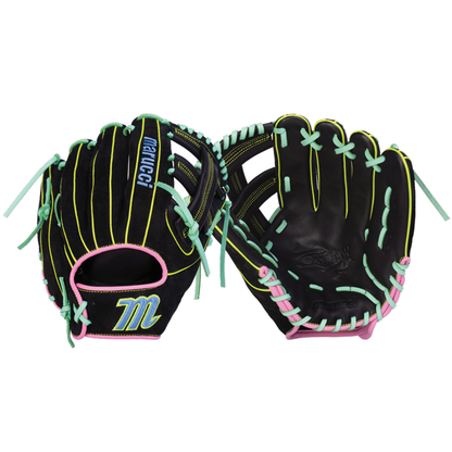 Marucci Oxbow 44A4 11.75" Baseball Glove: MFG4OX44A4-BK/RO