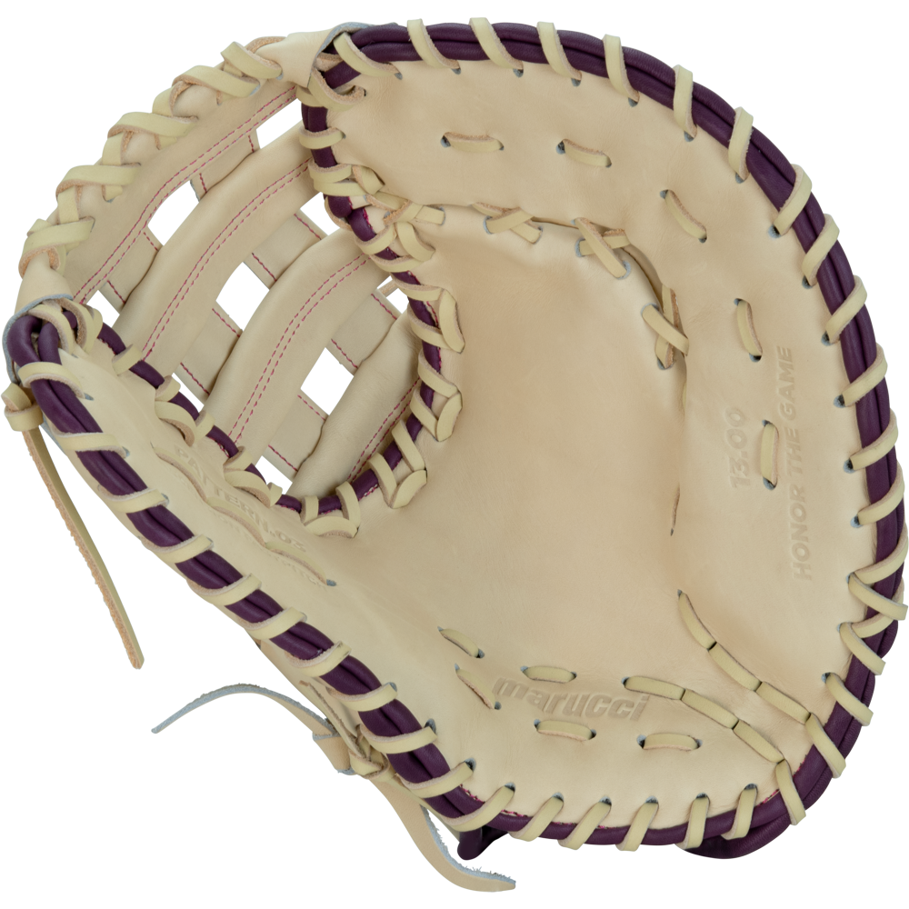 Marucci Ascension 39S2 13" Fastpitch First Base Mitt: MFGASFP39S2-CM/PR