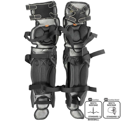 Mizuno Shogun Adult 16" Baseball Catchers Set - Black