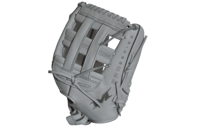 Miken Pro Series Slowpitch Softball Fielding Glove - White