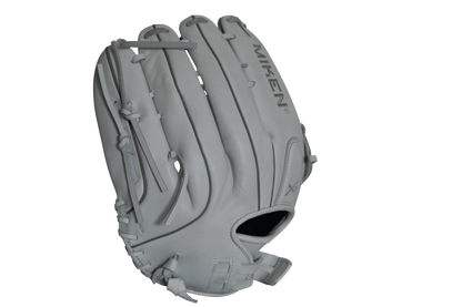 Miken Pro Series Slowpitch Softball Fielding Glove - White