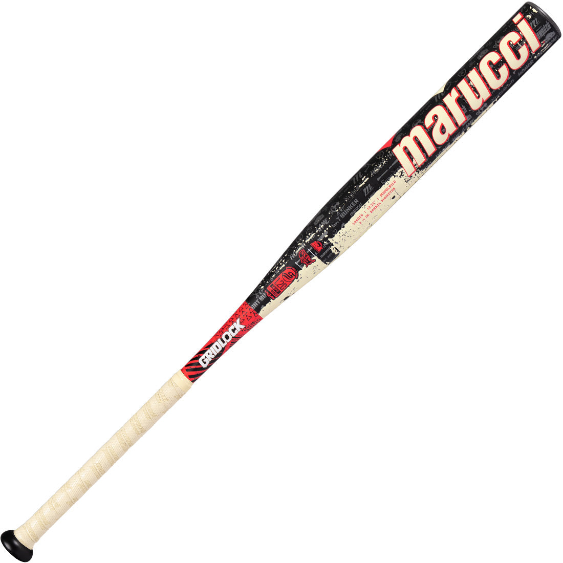 2026 Marucci Gridlock 12.75" Endload 1PC USSSA Slowpitch Softball Bat: MSPGLR1LU
