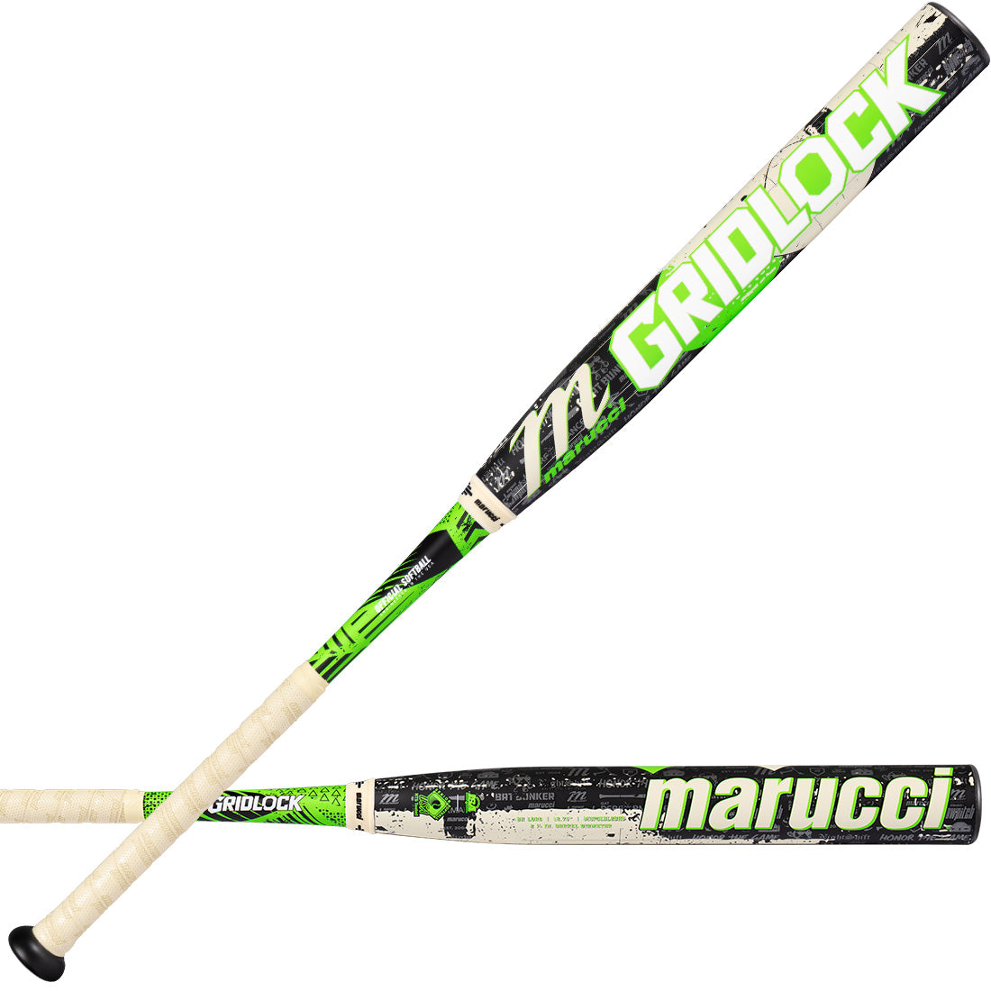 2026 Marucci Gridlock 12.75" Endload 2PC Senior Slowpitch Softball Bat: MSPGLSL2BHS