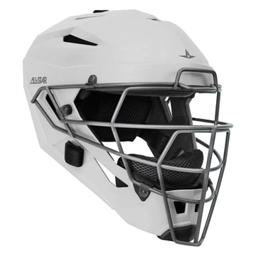 White All Star MVP-PRO Catcher's Helmets: MVP5