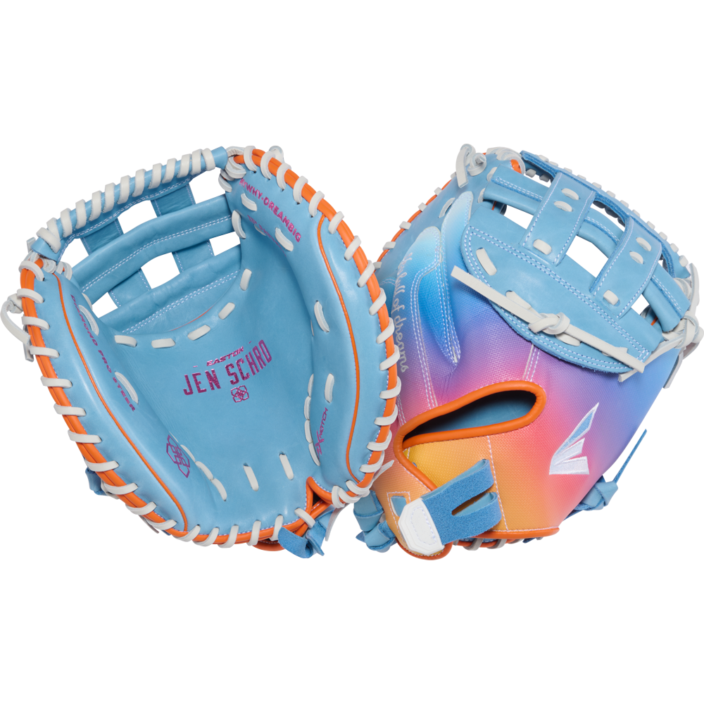 Easton Jen Schro MYWHY 33" Fastpitch Catcher's Mitt: MYWHY-DREAMBIG