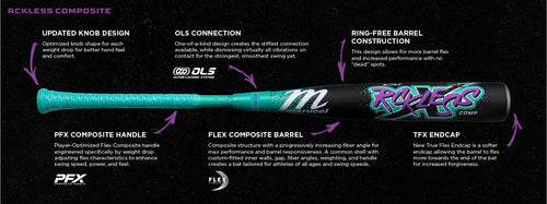 2026 Marucci CAT X RCKLESS USSSA Composite Baseball Bat -8