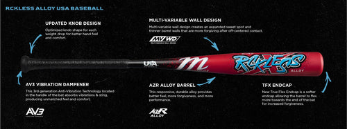2026 Marucci CAT X RCKLESS USA Baseball Bat -11