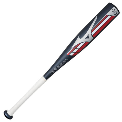 Mizuno Hot Metal Coach Pitch Junior Big Barrel -10 USSSA Baseball Bat