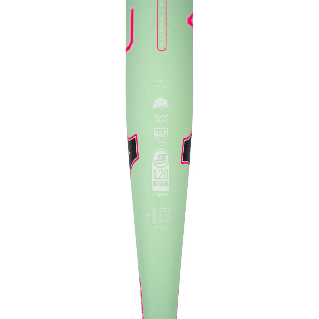 2026 Mizuno F25 CRBN1 Limited Edition Fastpitch Softball Bat: -10 & -9