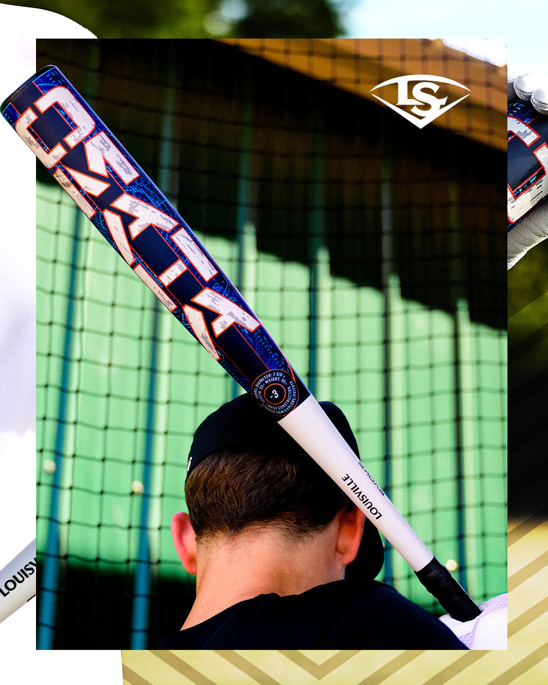 2027 Louisville Slugger Omaha (-3) BBCOR Baseball Bat: WBL4249010