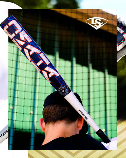 2027 Louisville Slugger Omaha (-3) BBCOR Baseball Bat: WBL4249010