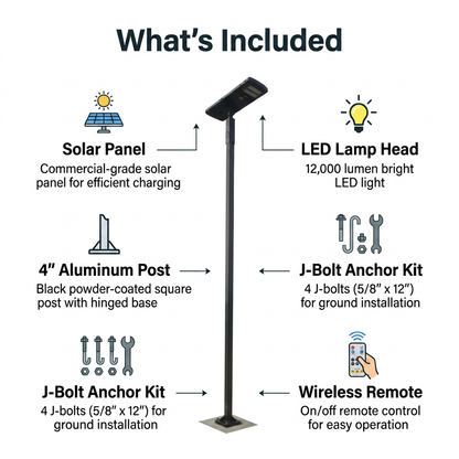 Court Vision™ Solar Powered Court Light by First Team