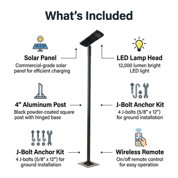 Court Vision™ Solar Powered Court Light by First Team