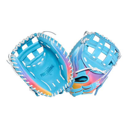 Easton Professional Collection Color Splash 3.0 34" Fastpitch Softball Catcher's Mitt/Glove - PCFPCM34CB