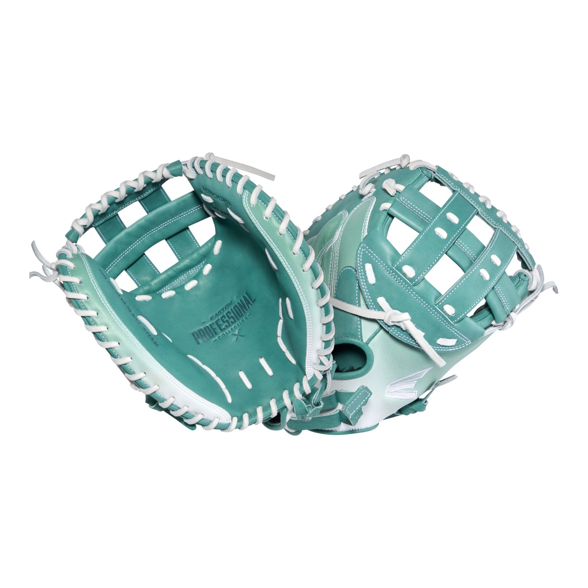 Easton Professional Collection Color Splash 3.0 34" Fastpitch Softball Catcher's Mitt/Glove - PCFPCM34SP