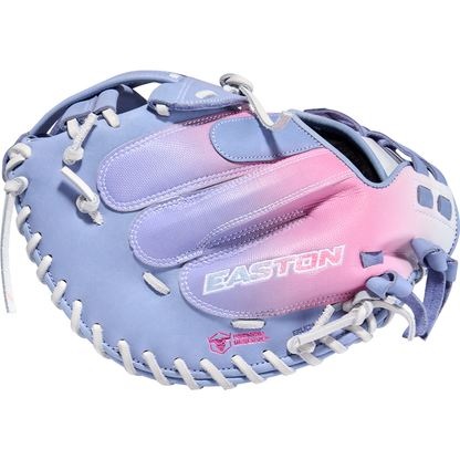 Easton Professional Collection Color Splash 3.0 34” Fastpitch Catcher’s Mitt: PCFPCM34PE