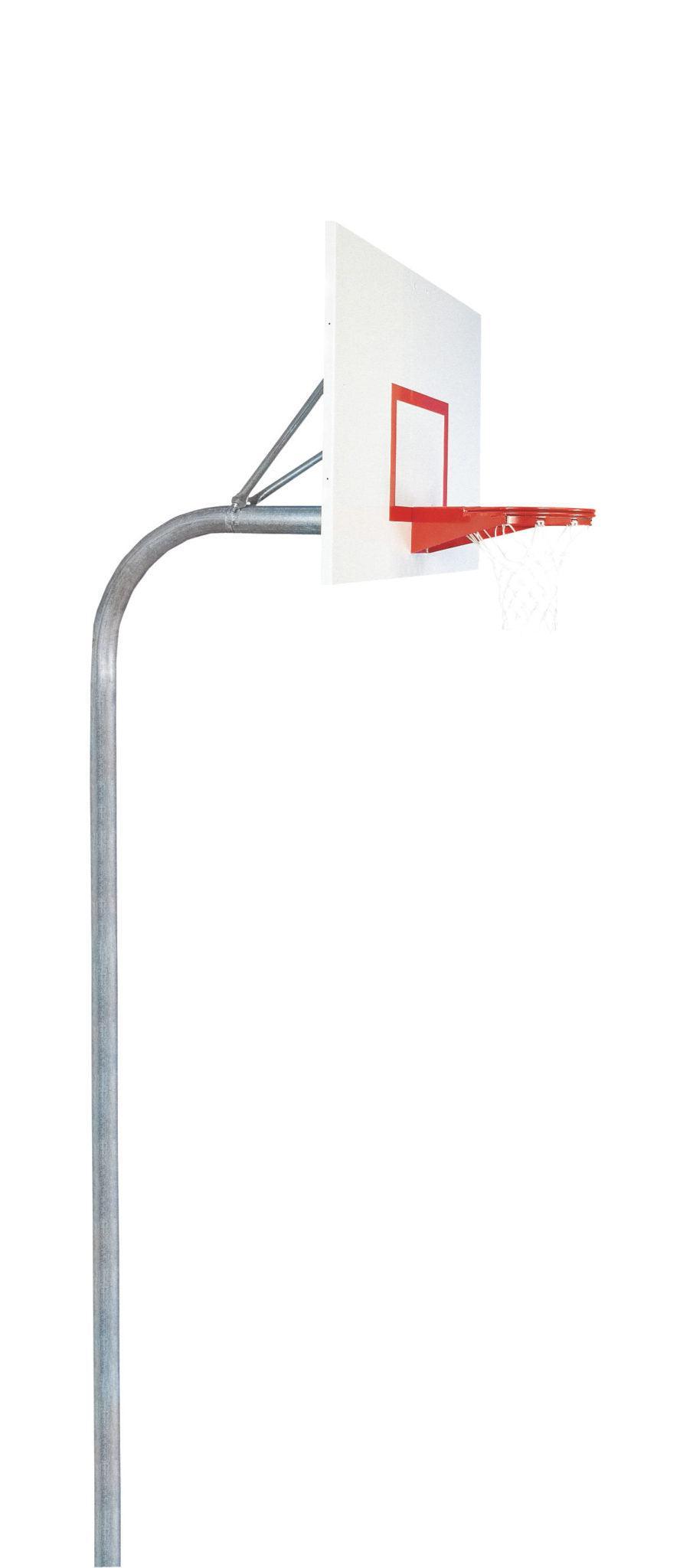 Bison Rectangle Steel Playground Basketball System