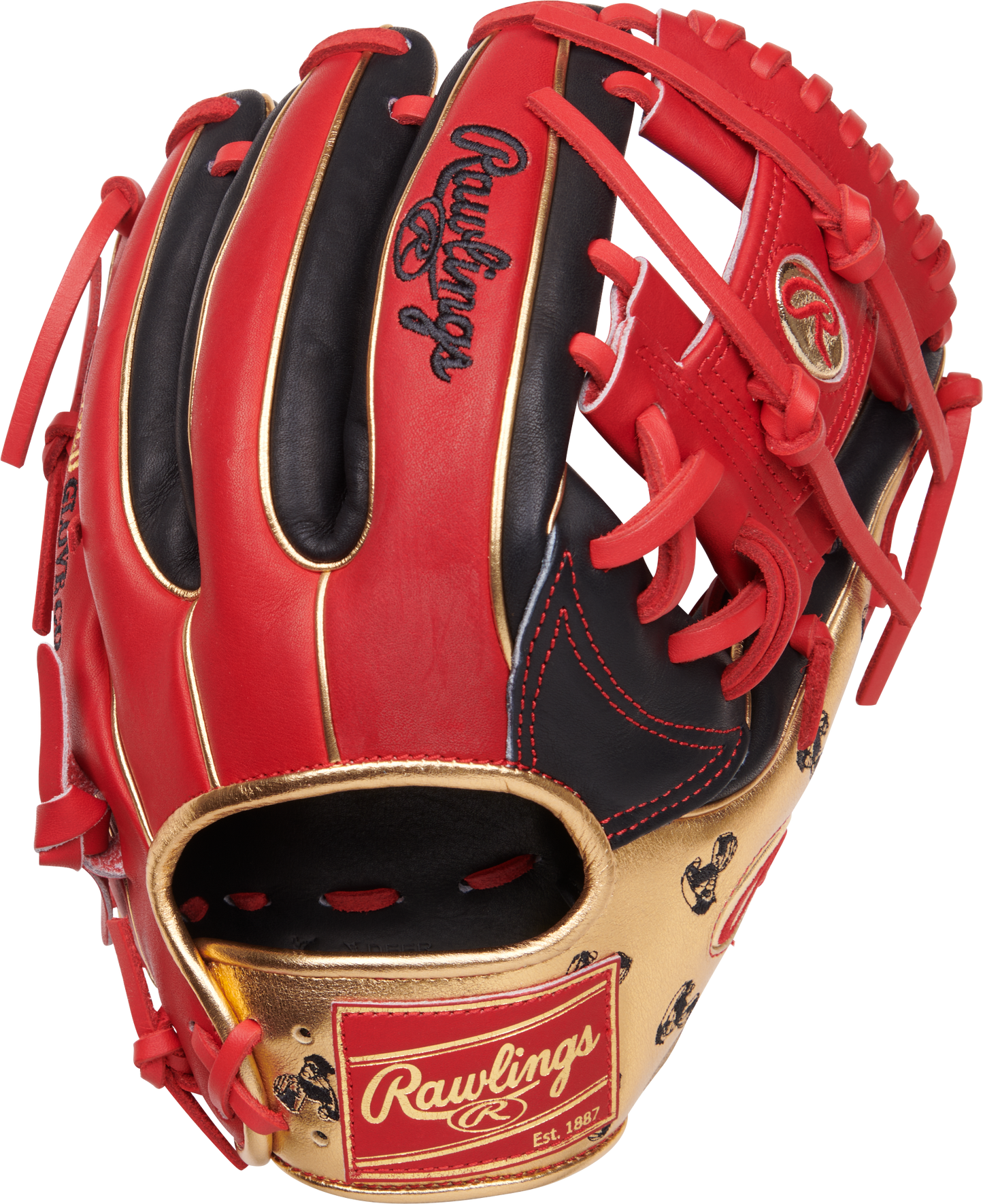 Rawlings Heart of the Hide 11.5" Gold Glove Club June 2025 Baseball Fielding Glove - PRO-GOLDYIX