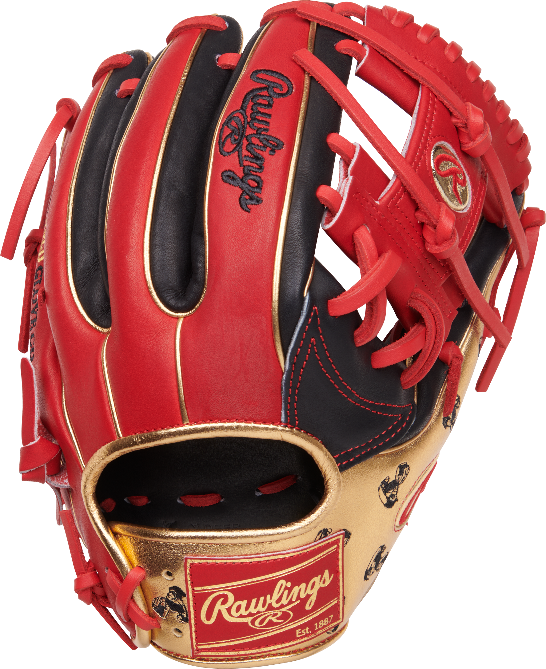 Rawlings Heart of the Hide 11.5" Gold Glove Club June 2025 Baseball Fielding Glove - PRO-GOLDYIX