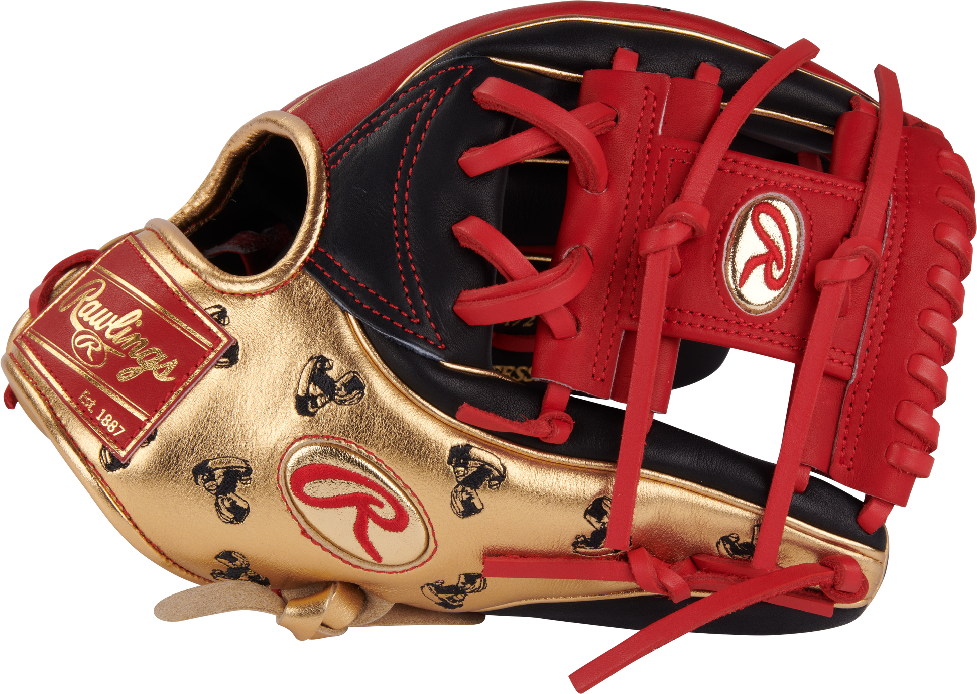 Rawlings Heart of the Hide 11.5" Gold Glove Club June 2025 Baseball Fielding Glove - PRO-GOLDYIX
