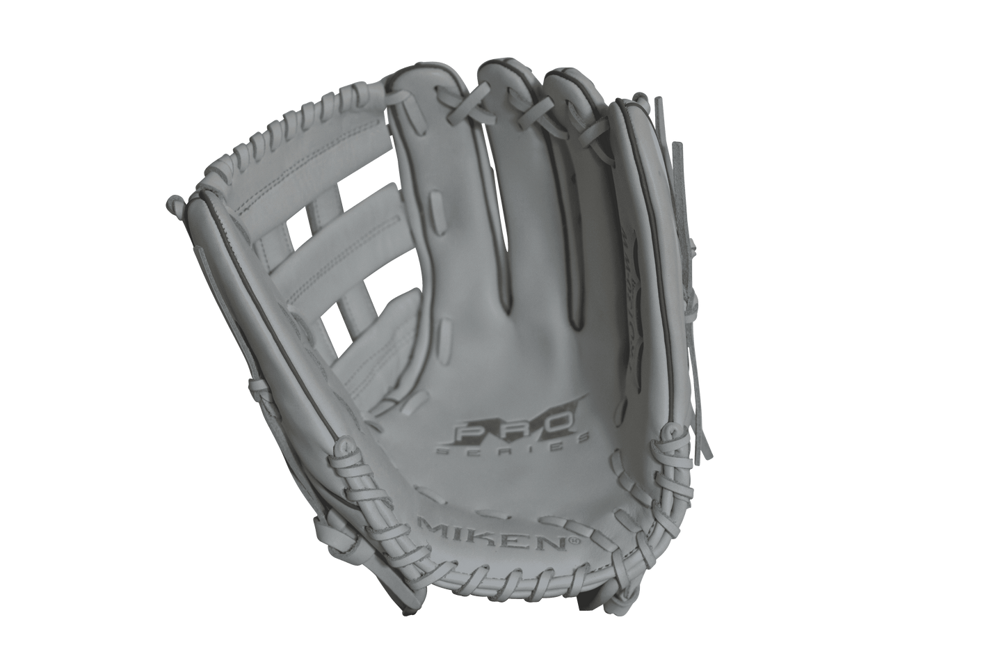 Miken Pro Series 15" Slow Pitch Fielding Glove - White/White: PRO150WW