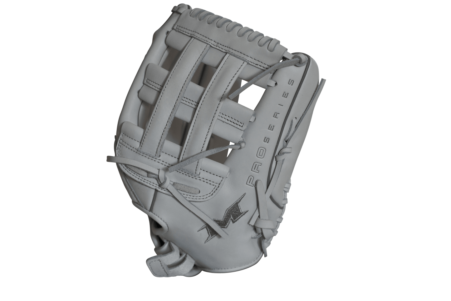 Miken Pro Series 14" Slow Pitch Fielding Glove - White/White: PRO140WW