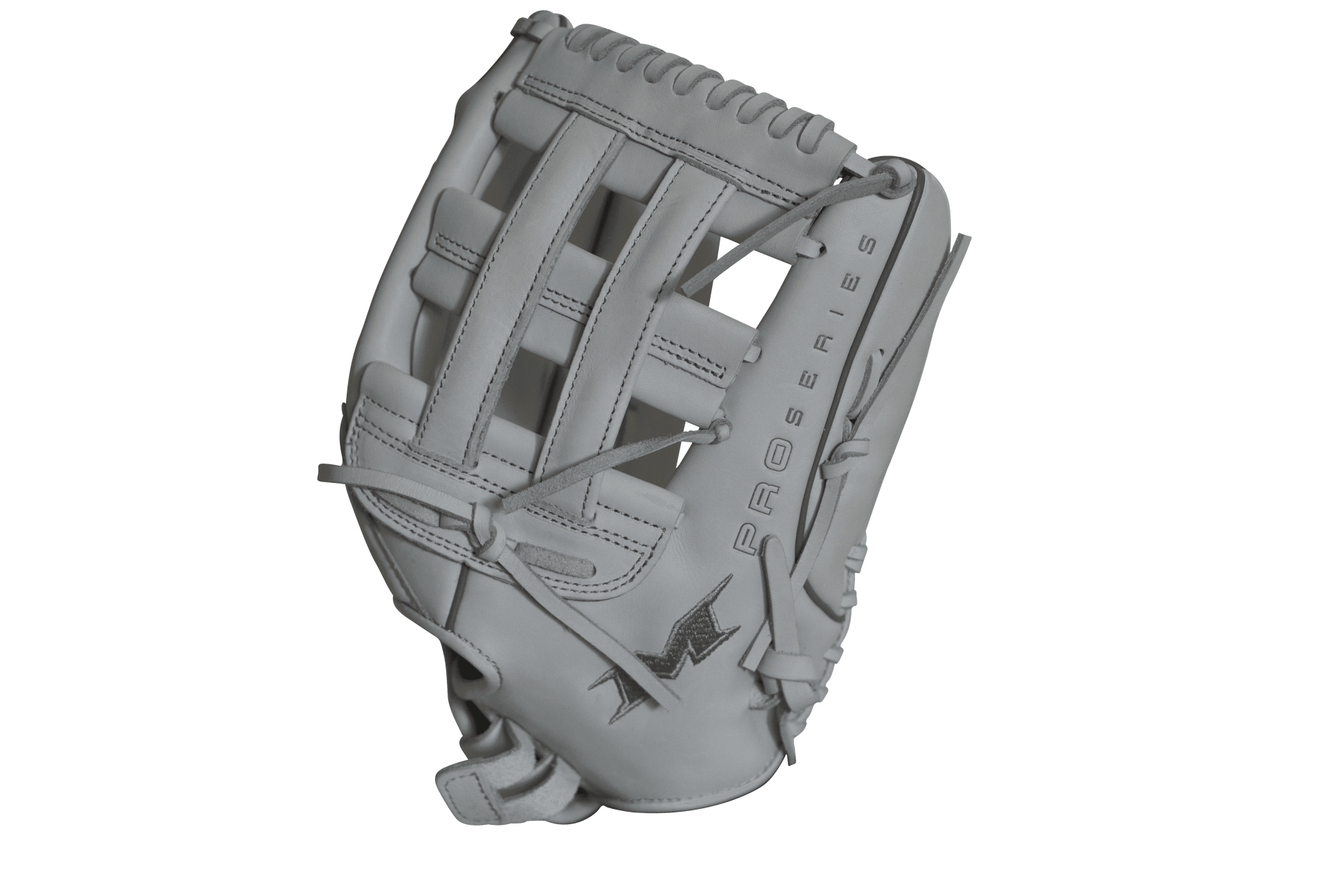 Miken Pro Series 15" Slow Pitch Fielding Glove - White/White: PRO150WW