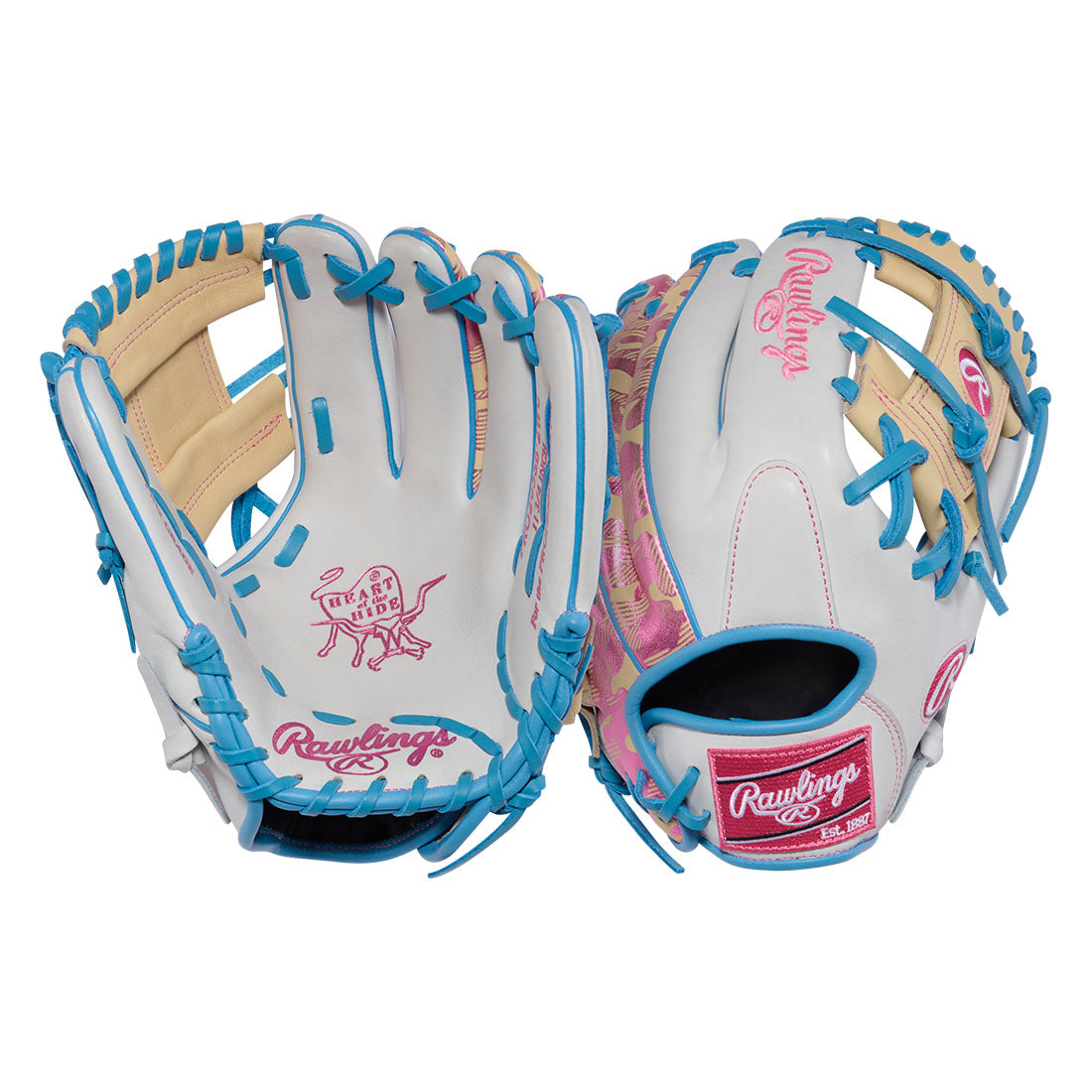 Rawlings Heart of the Hide 11.75" Infield Fastpitch Softball Glove: PRO205SB-2WC