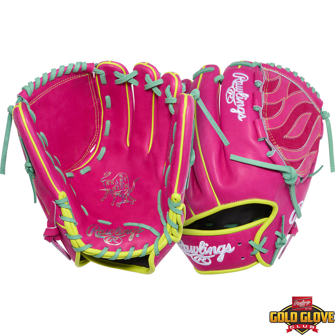 2026 Rawlings Heart of the Hide RGGC January 12" Pitcher's Baseball Glove: PRO206TRI-34BE