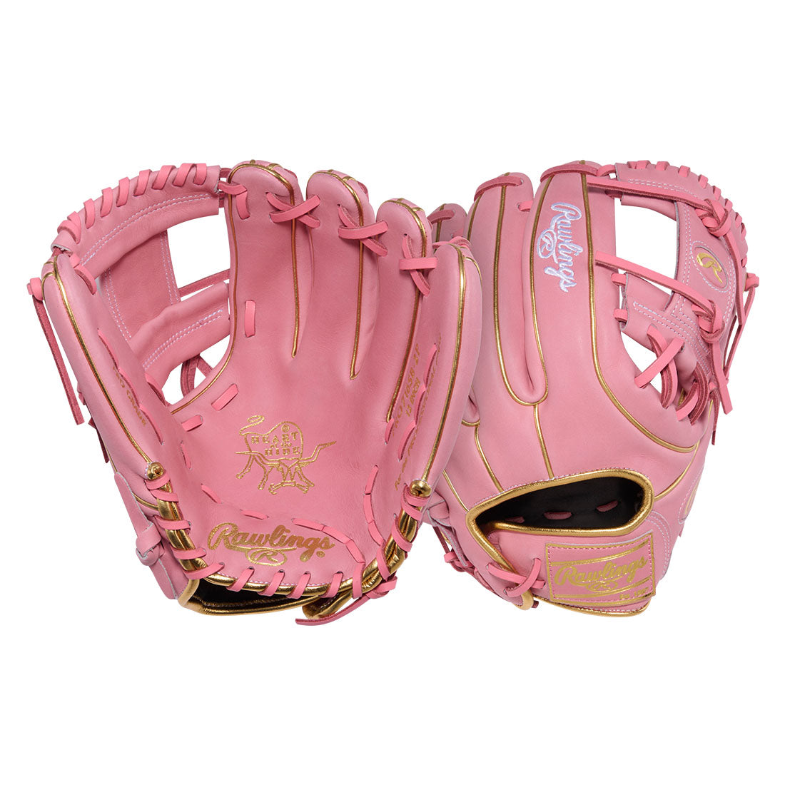 Rawlings Heart of the Hide 12" Utility Fastpitch Softball Glove: PRO716SB-2P