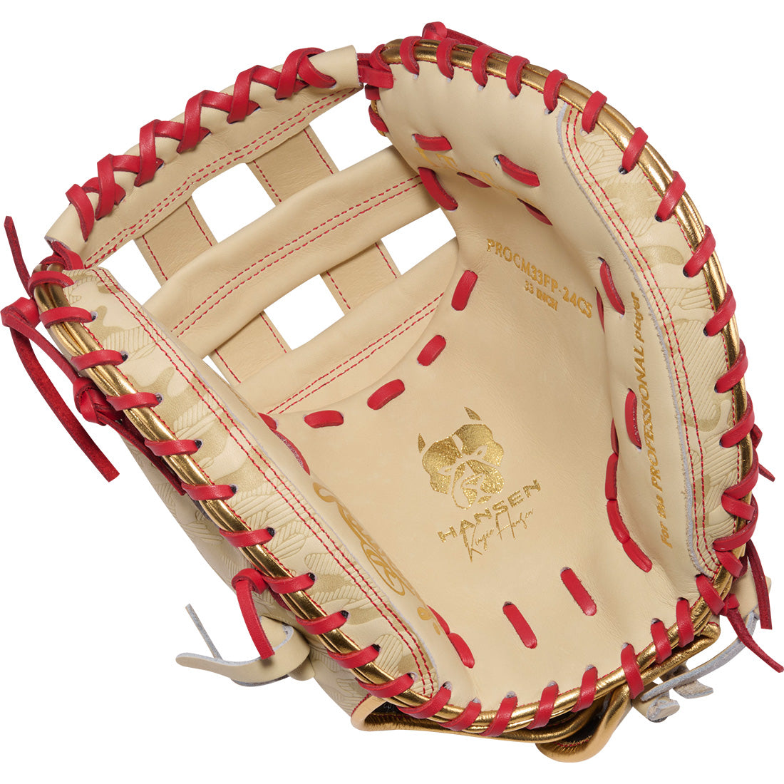 Rawlings Heart of the Hide 33" Fastpitch Softball Catchers Mitt: PROCM33FP-24CS
