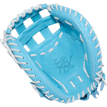 Rawlings Heart of the Hide 34" Fastpitch Softball Catcher's Mitt: PROCM34FP-24CBW