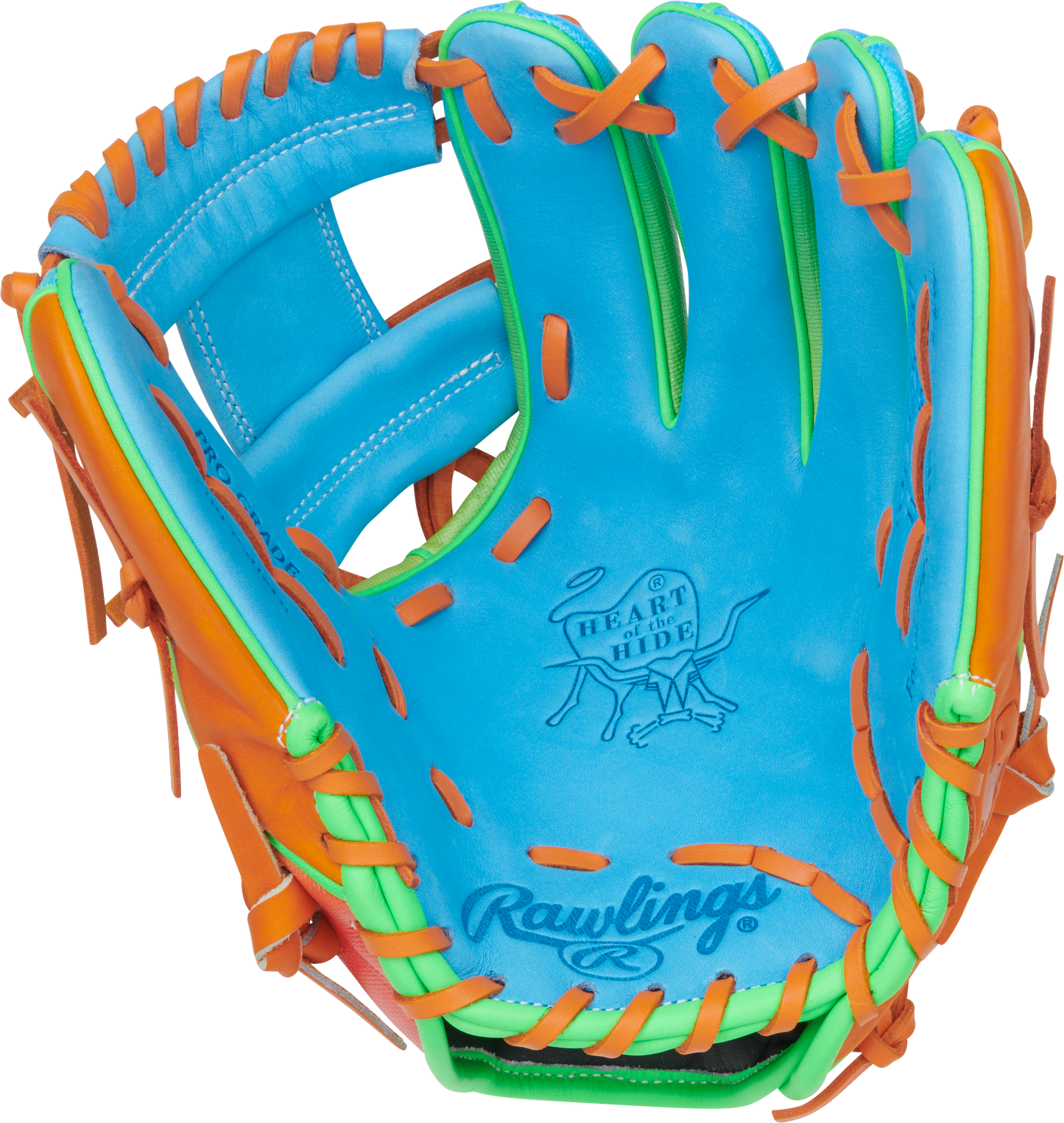 Rawlings Heart of the Hide Fun Burst 11.5" Baseball Fielding Glove - PROR204-2CBO