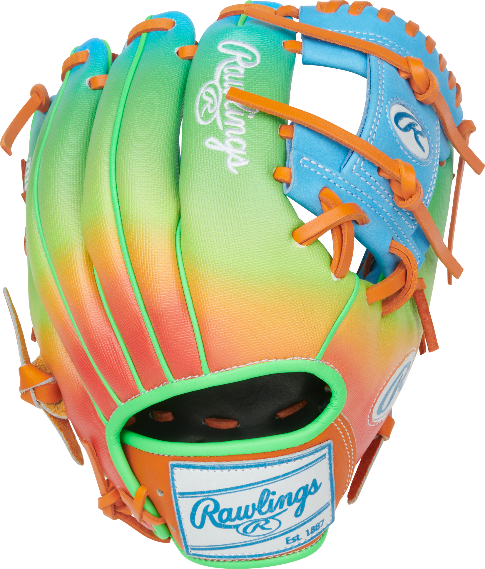 Rawlings Heart of the Hide Fun Burst 11.5" Baseball Fielding Glove - PROR204-2CBO