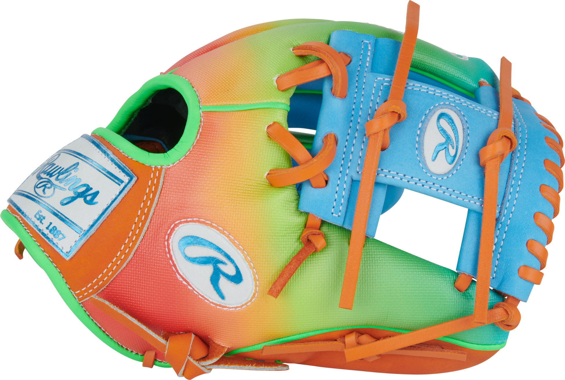 Rawlings Heart of the Hide Fun Burst 11.5" Baseball Fielding Glove - PROR204-2CBO