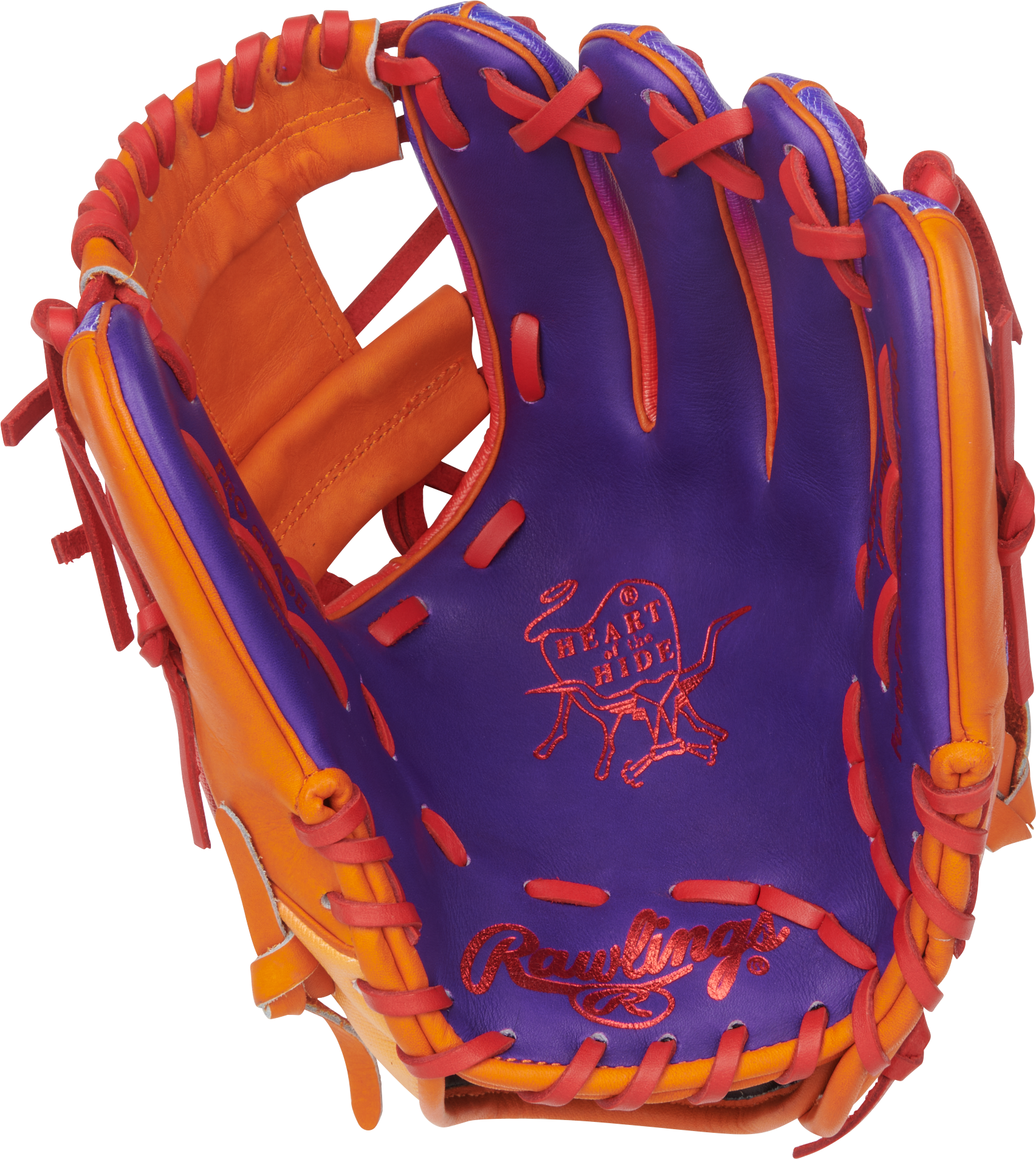 Rawlings Heart of the Hide Fun Burst 11.5" Baseball Fielding Glove - PROR204-2PUO