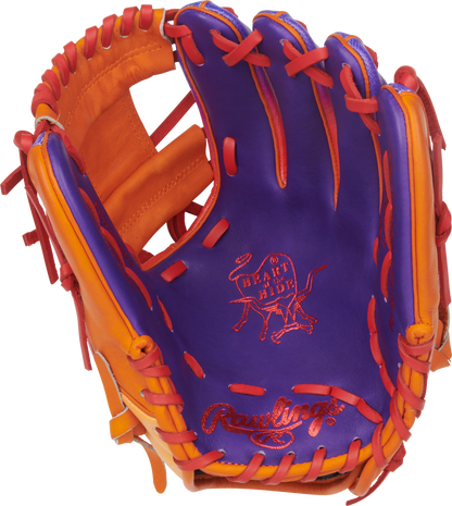 Rawlings Heart of the Hide Fun Burst 11.5" Baseball Fielding Glove - PROR204-2PUO