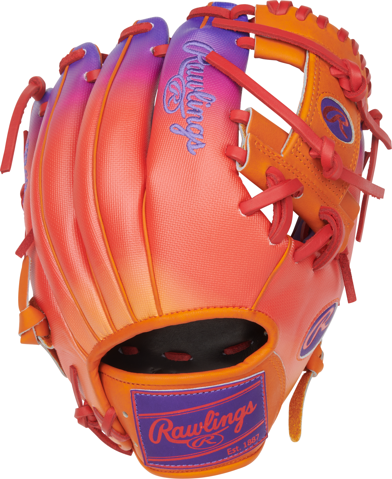 Rawlings Heart of the Hide Fun Burst 11.5" Baseball Fielding Glove - PROR204-2PUO