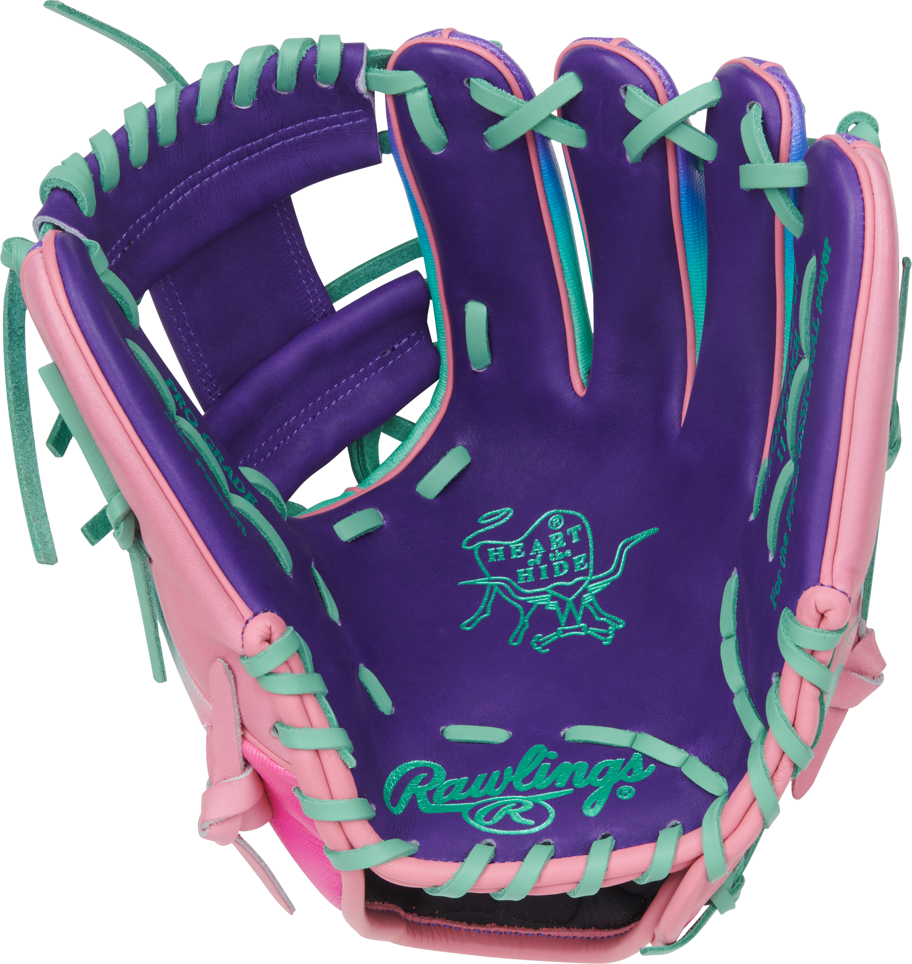 Rawlings Heart of the Hide Fun Burst 11.5" Baseball Fielding Glove - PROR204-2PUP