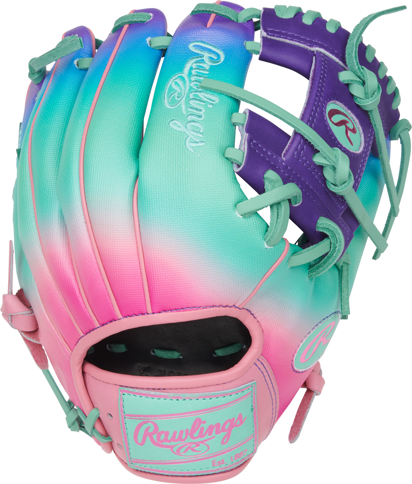 Rawlings Heart of the Hide Fun Burst 11.5" Baseball Fielding Glove - PROR204-2PUP