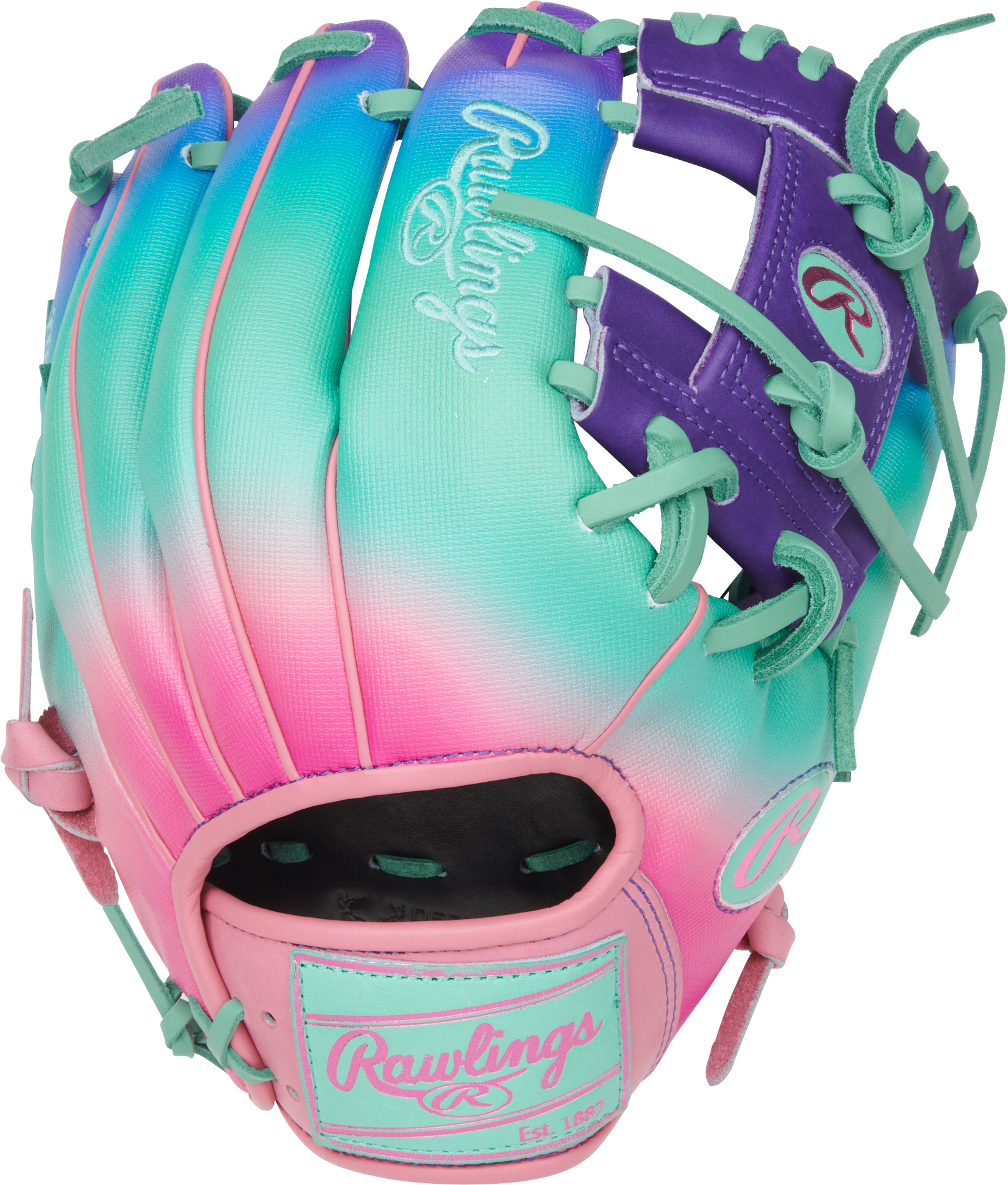 Rawlings Heart of the Hide Fun Burst 11.5" Baseball Fielding Glove - PROR204-2PUP