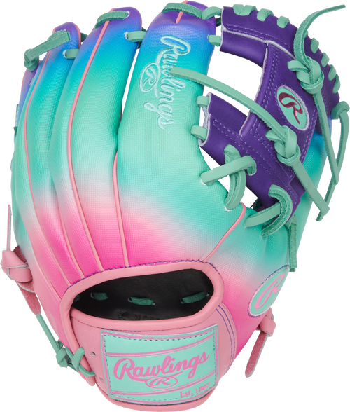 Rawlings Heart of the Hide Fun Burst 11.5" Baseball Fielding Glove - PROR204-2PUP